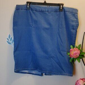Denim skirt size 3X